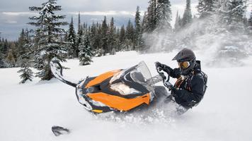 Extreme snowmobile. Wallpapers Ekran Görüntüsü 3