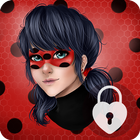 Ladybug App Lock & Wallpaper Security أيقونة