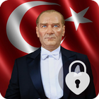 Mustafa Kemal Ataturk Lock Screen & Security আইকন