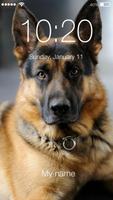 German Shepherd Dog AppLock Security Affiche
