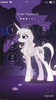 Magic Unicorn Pin Lock Security 截图 1