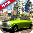 Racing Mr Bean Car Zeichen