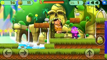 Adventures Flinstone world পোস্টার