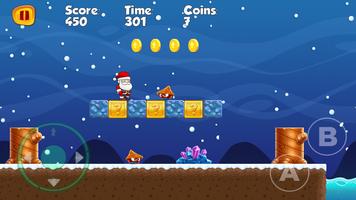 santa claus run โปสเตอร์