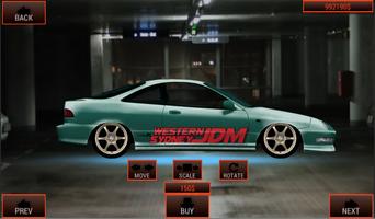 Unlimited Drag Racing JDM poster