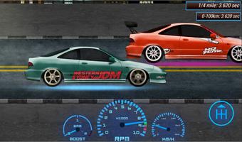 Unlimited Drag Racing JDM captura de pantalla 2