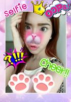 Cute Girl Selfie Photo Editor capture d'écran 1