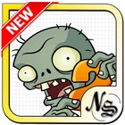 Learn to draw zombies vs plant 아이콘