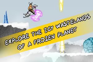 Space Barbarian Snow Runner screenshot 2