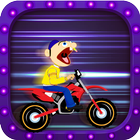 Jeffy Moto Race : SML Game ícone