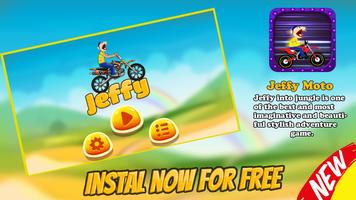 Jeffy Moto Race : SML Game постер