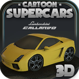 Toon Cars Gallardo 3D lwp icône