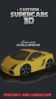 Toon Cars Gallardo 3D lwp पोस्टर