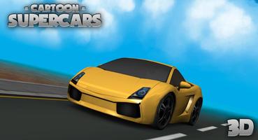Toon Cars Gallardo 3D lwp captura de pantalla 2