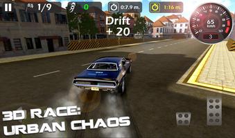 3d Race : Urban Chaos โปสเตอร์