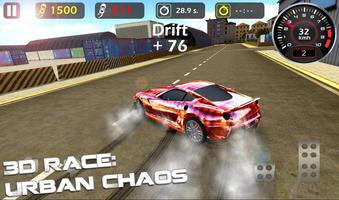 3d Race : Urban Chaos ภาพหน้าจอ 1