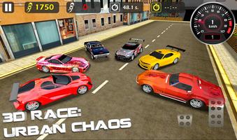 3d Race : Urban Chaos capture d'écran 2