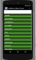 Météo Maroc 5 jours screenshot 3