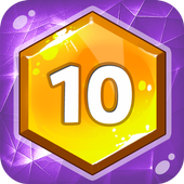 Hex Get 10 icon