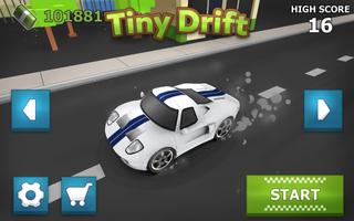 Tiny Drift-One Touch Racing 3D capture d'écran 1
