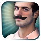 Mustache Funny Photo Editor icône