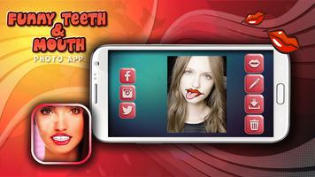 Funny Teeth & Mouth Photo App اسکرین شاٹ 1