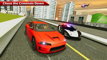 Police Car Chasing - Cops vs Robbers Simulator capture d'écran 3
