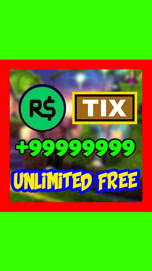 Free Unlimited Robux And Tix Roblox Grap For Android Apk Download
