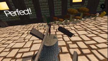 Wood Block Chop VR পোস্টার