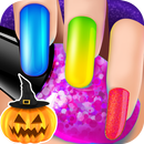 Halloween Nail Salon Art gái APK