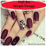 Nail Art Simple Design