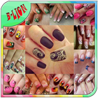 Nail art manicure-icoon