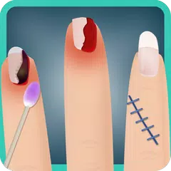 treat damaged nails game APK download