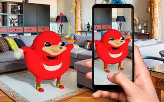 Dancing Ugandan Knuckles Virtual AR Screenshot 1
