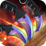 FPS Flippy Knife Camera View Simulator Zeichen