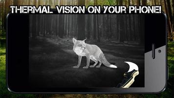 Thermal Vision FPS Flippy Messer Kameraansicht Plakat