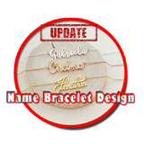 Name Bracelet Design icône