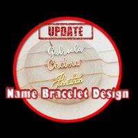 Name Bracelet Design poster