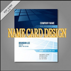 Name Card Design icône