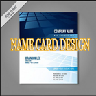 Name Card Design ikon