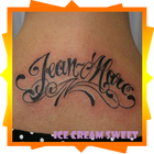 Designs nama Tattoo ikon