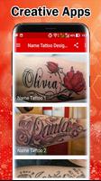 Name Tattoo Design Ideas الملصق