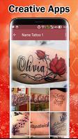 Name Tattoo Design Ideas تصوير الشاشة 1