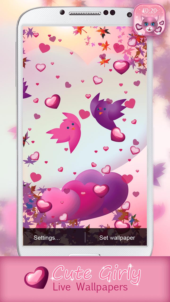 Cute Girly Live Wallpapers For Android Apk Download