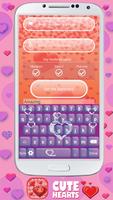 Cute Hearts Keyboard Designs screenshot 3