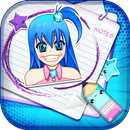 Animé Notes Autocollantes APK