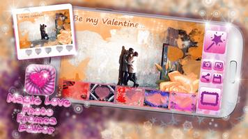 Magic Love Photo Frames Editor Affiche