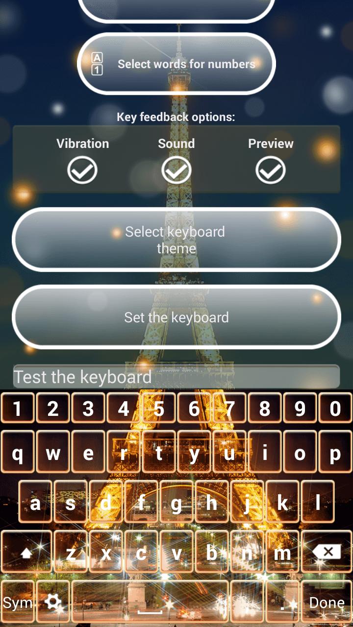 Paris Night Keyboard Themes For Android Apk Download