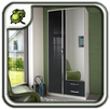 APK Black Wardrobe with Mirror