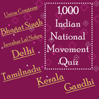 Indian National Movement Quiz Zeichen